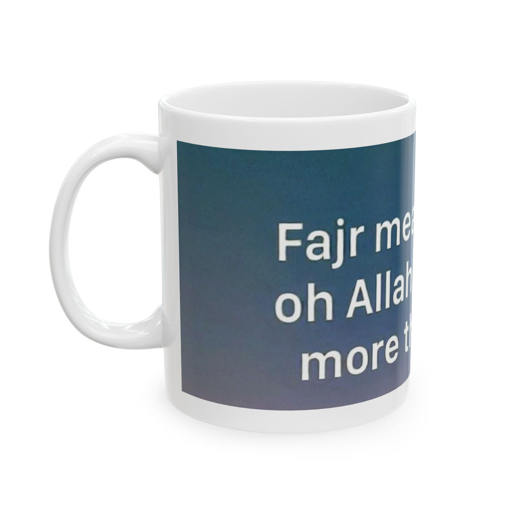 Ceramic Fajr Coffee/Tea Mug, (11oz, 15oz)